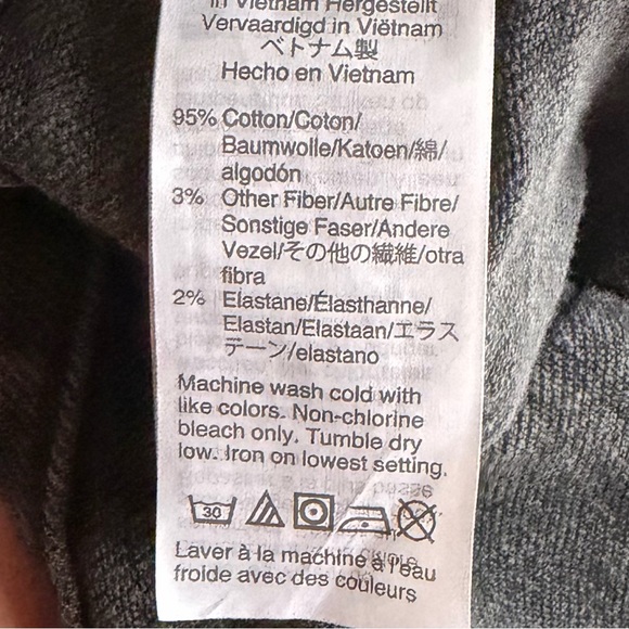 •Madewell• 10” High Rise Skinny Gray Jeans - Size 35/20 - Picture 8 of 9